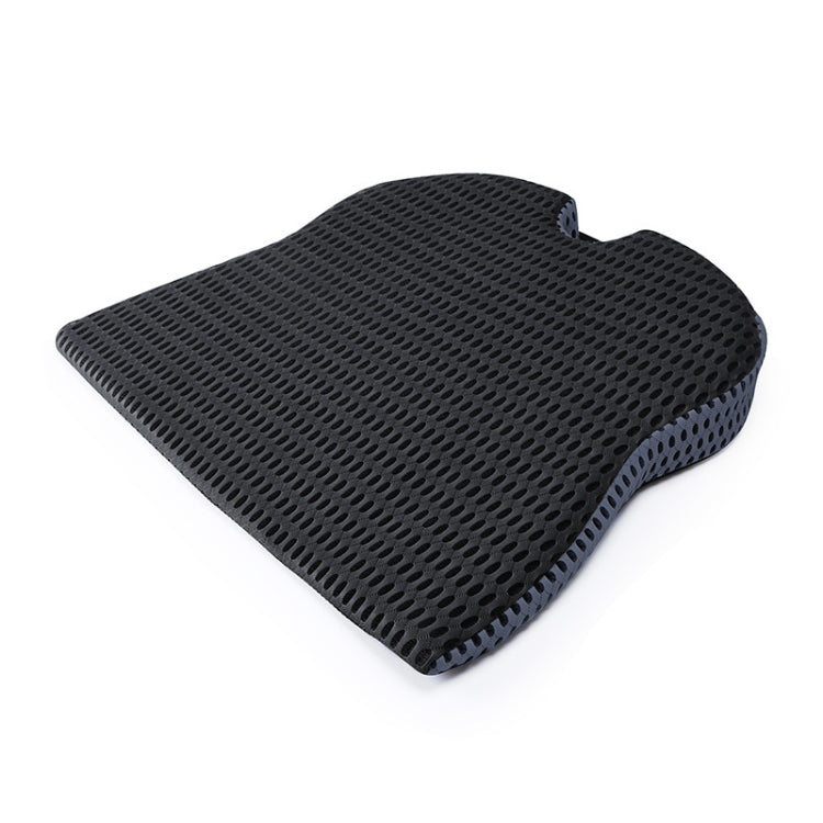 QFC040 Cuscino per seggiolino auto in memory foam addensato a forma di U, Black, Grey