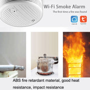 Rilevatore di fumo WiFi Smart Home TY-SMK-07
