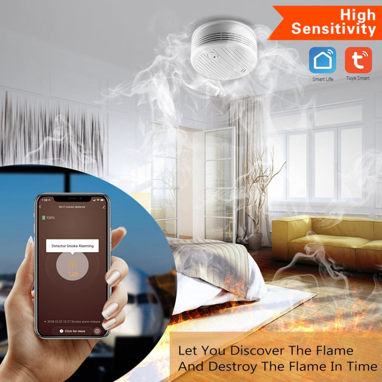 Rilevatore di fumo WiFi Smart Home TY-SMK-07