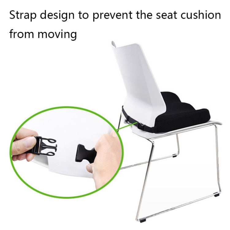QFC-023 Cuscino per seggiolino auto in memory foam a rimbalzo lento a forma di U, Car Seat Cushio