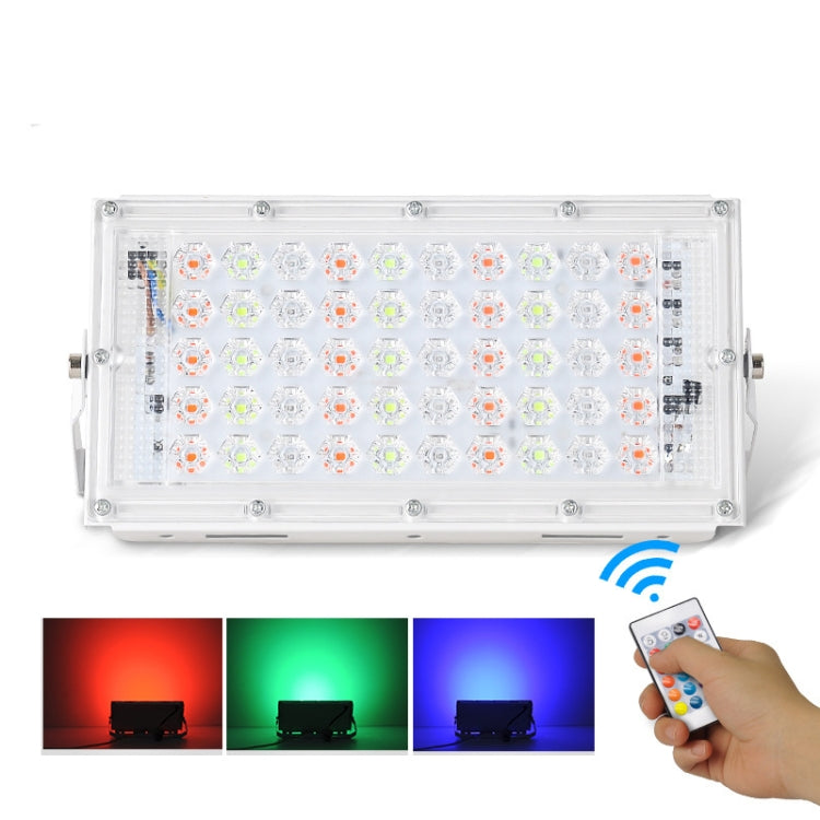 Proiettore LED RGB da esterno 50W impermeabile IP66