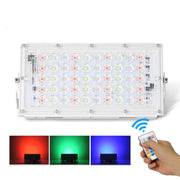 Proiettore LED RGB da esterno 50W impermeabile IP66