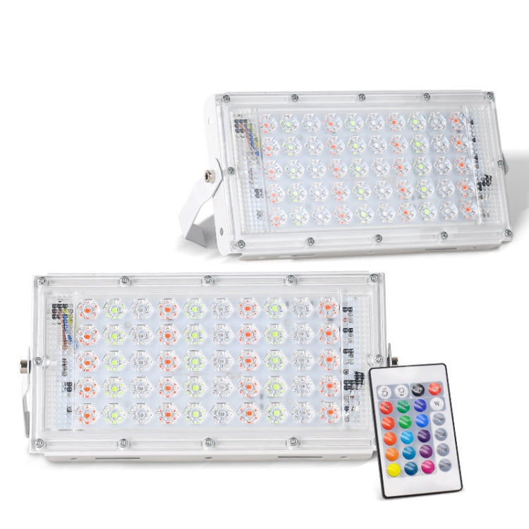 Proiettore LED RGB da esterno 50W impermeabile IP66