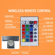 Proiettore LED RGB da esterno 50W impermeabile IP66