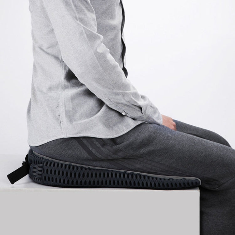 Cuscino per seggiolino auto in memory foam traspirante e addensato, QFC047 Black, QFC047 Gray