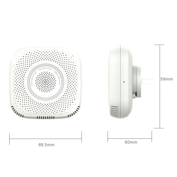 Rilevatore gas WiFi Smart Home TY-GSA-87 con allarme remoto