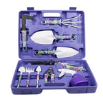 YL025 Set di attrezzi da giardinaggio in vaso, 10 PCS / Set (Purple ), 10 PCS / Set (Green), 5 PCS / Set (Purple), 5 PCS / Set (Green)