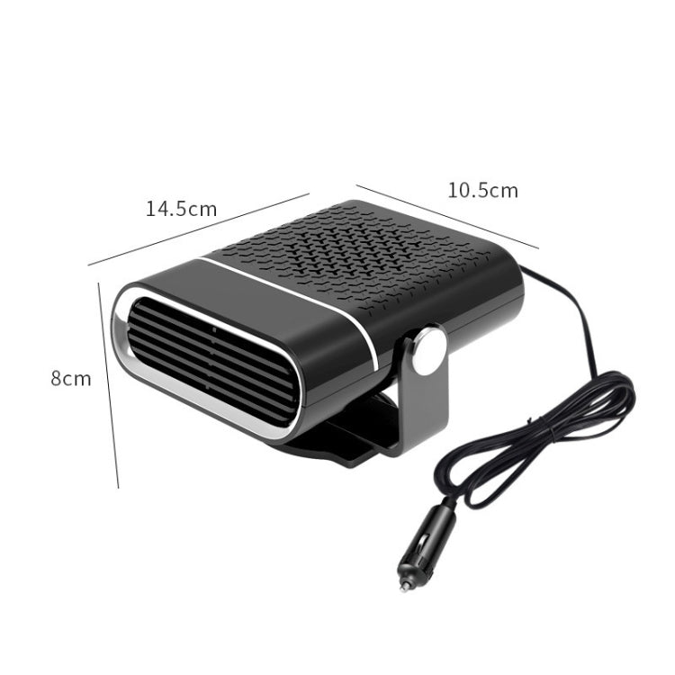 Disappannatore riscaldatore per auto invernale 24V, Black, White