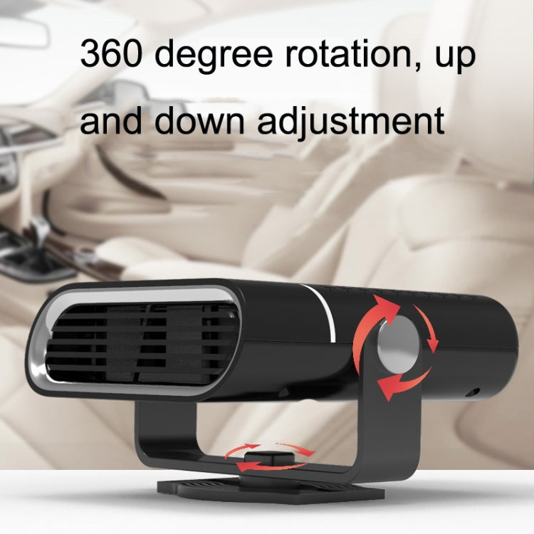 Disappannatore riscaldatore per auto invernale 24V, Black, White