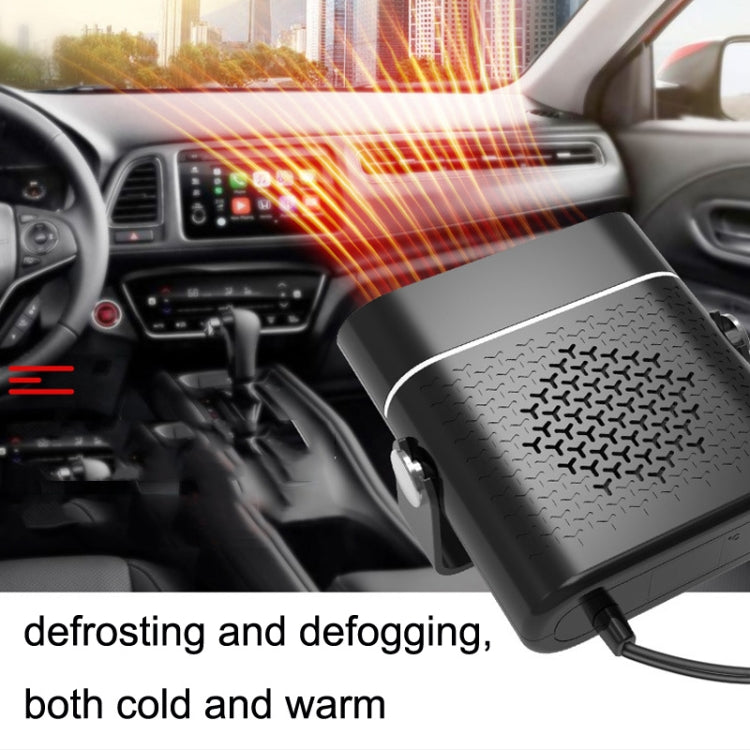 Disappannatore riscaldatore per auto invernale 24V, Black, White