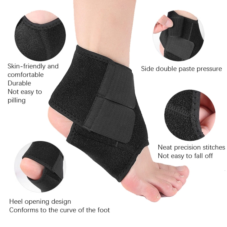 2 PCS Supporto per caviglia per riabilitazione fissa anti-sforzo per sport all'aria aperta, dimensioni:, S Left, S Right, M Left, M Right, L Left, L Right