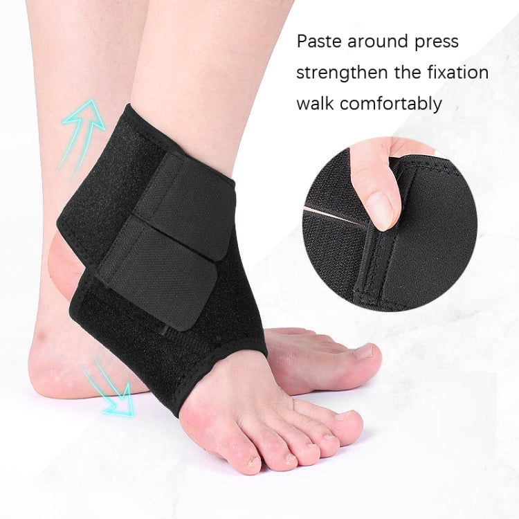 2 PCS Supporto per caviglia per riabilitazione fissa anti-sforzo per sport all'aria aperta, dimensioni:, S Left, S Right, M Left, M Right, L Left, L Right
