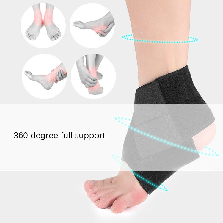 2 PCS Supporto per caviglia per riabilitazione fissa anti-sforzo per sport all'aria aperta, dimensioni:, S Left, S Right, M Left, M Right, L Left, L Right