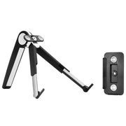 UP-1S Supporto per laptop pieghevole Supporto da tavolo per tablet per telefono cellulare, Black, White