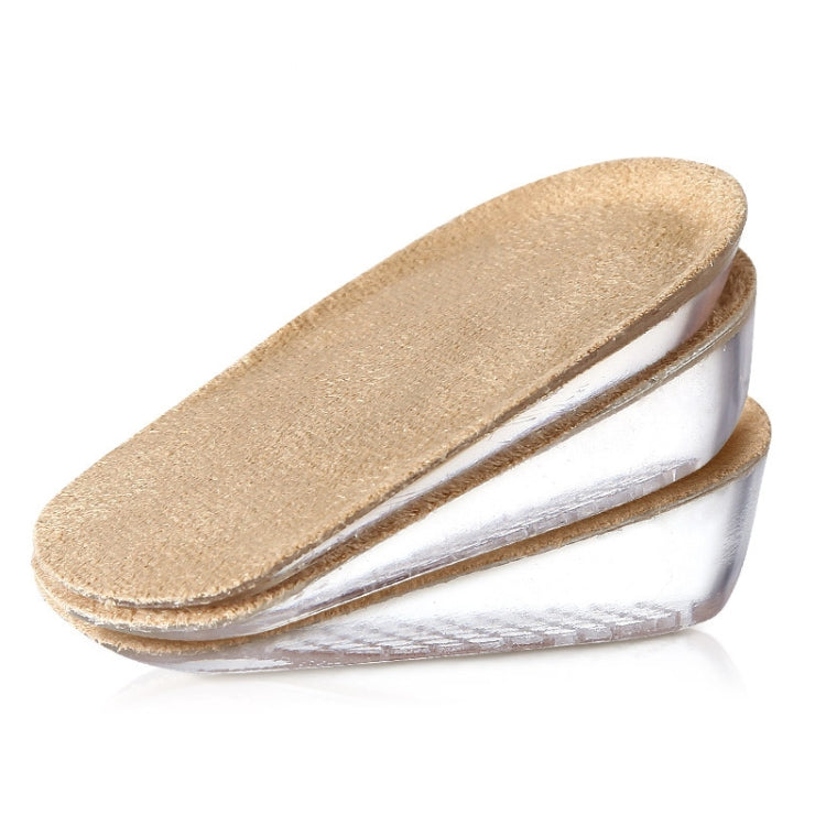 2 paia di GEL con soletta alta in pile con imbottitura invisibile aumentata, S Code 1cm, S Code 2cm, S Code 3cm, L Code 1cm, L Code 2cm, L Code 3cm