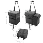 Pattumiera multifunzionale pieghevole per auto 21x15.5x15 cm