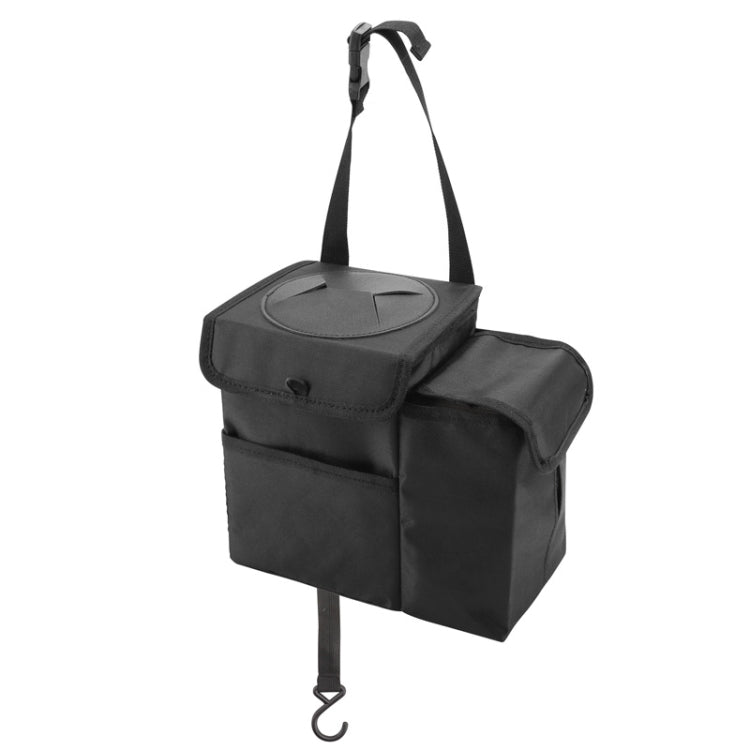 SN720 Pattumiera multifunzionale per auto da appendere alla borsa pieghevole, stile:, Trash Can, Towel Trash Can