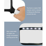 Lente d'ingrandimento portatile pieghevole 3X con LED