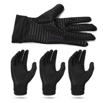 Guanti antiscivolo per sport fitness a pressione in fibra di rame, dimensioni:, S, M, L