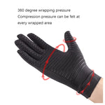 Guanti antiscivolo per sport fitness a pressione in fibra di rame, dimensioni:, S, M, L