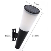 Lampada da parete solare da giardino 2W IP65