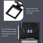 Lente d'ingrandimento pieghevole con doppia luce LED 10X