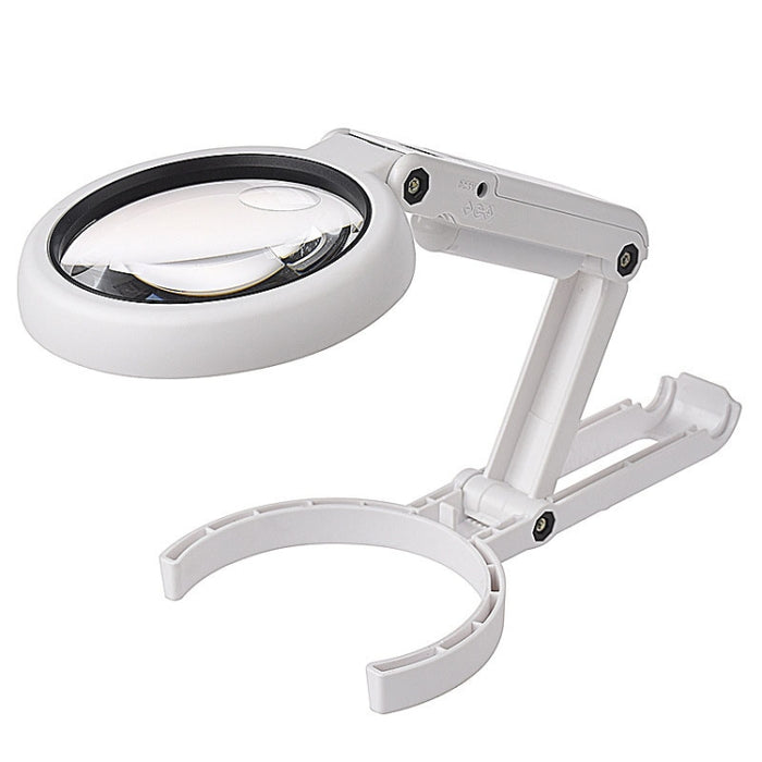 Lente d'ingrandimento portatile con luce LED di ricarica USB 5X / 11X, 5X / 11X