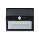 Lampada da parete solare a 48 LED con sensore movimento