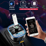 Caricabatteria per lettore MP3 Bluetooth per auto, T25, T25Q, T60