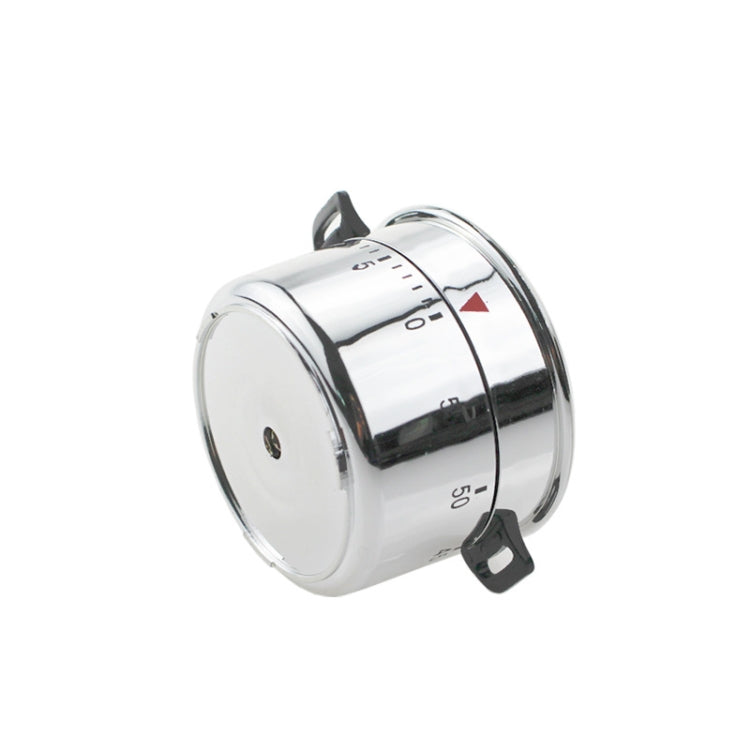 2 PCS T404 Timer meccanico a forma di pentola a pressione per cucina domestica, T404 Mechanical Timer