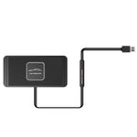 Tappetino antiscivolo per ricarica wireless per auto QI da 15 W, C1 30cm Cable