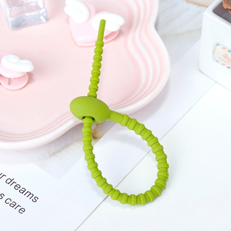 Cinturini in silicone per cavi dati 21 cm colorati