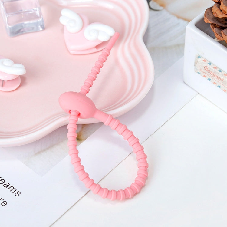 Cinturini in silicone per cavi dati 21 cm colorati