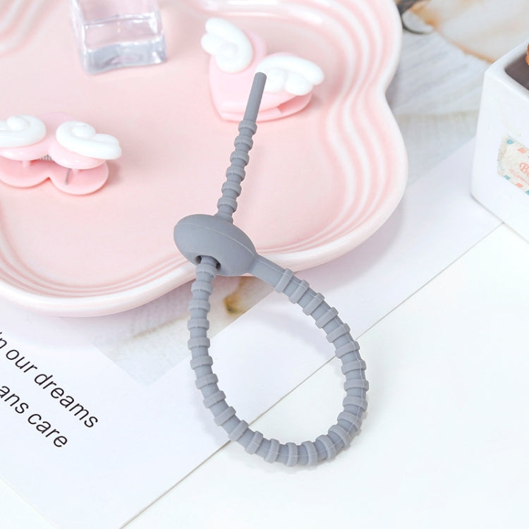 Cinturini in silicone per cavi dati 21 cm colorati