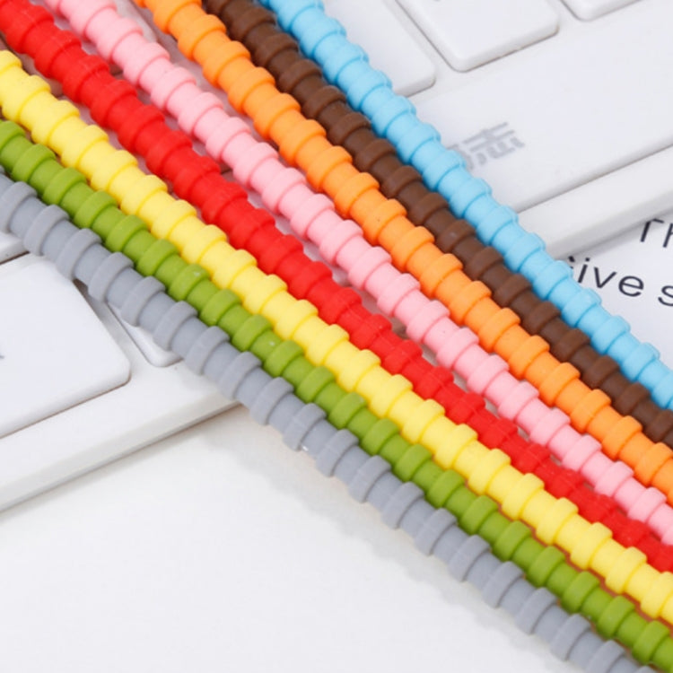 Cinturini in silicone per cavi dati 21 cm colorati