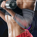 1 paio di protezioni sportive per il fitness, gomitiere traspiranti e traspiranti, S (Red), M (Red), L (Red), S (Black), M (Black), L (Black), S (Smoke Gray), M (Smoke Gray), L (Smoke Gray)