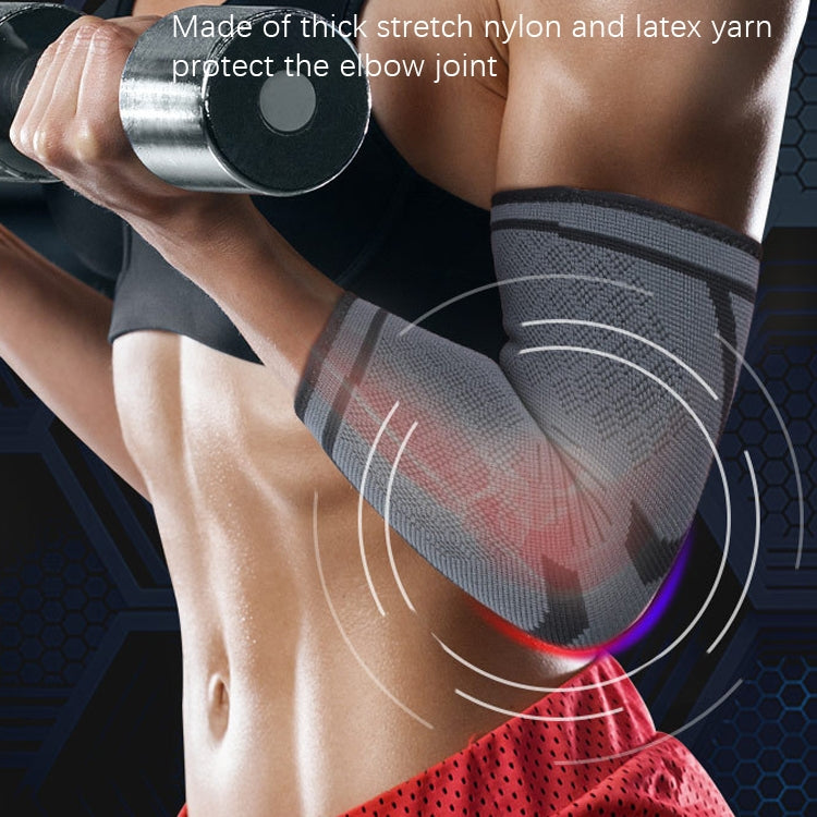 1 paio di protezioni sportive per il fitness, gomitiere traspiranti e traspiranti, S (Red), M (Red), L (Red), S (Black), M (Black), L (Black), S (Smoke Gray), M (Smoke Gray), L (Smoke Gray)