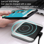 Caricabatterie wireless verticale 3 in 1 compatibile iPhone