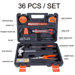 JT-36 Set di combinazioni di strumenti hardware manuali per uso domestico, 36 PCS / Set