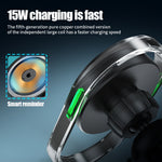 F9199 15W MagSafe Supporto magnetico per telefono per caricabatterie wireless per auto, F9199