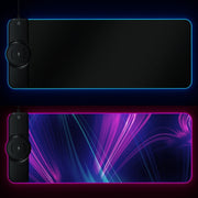 K9186 Mouse pad multifunzionale con illuminazione RGB e caricabatterie wireless