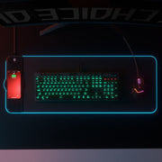K9186 Mouse pad multifunzionale con illuminazione RGB e caricabatterie wireless