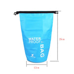 LUCKSTONE 2L Borsa da nuoto impermeabile antigraffio per esterni resistente all'usura, 2L