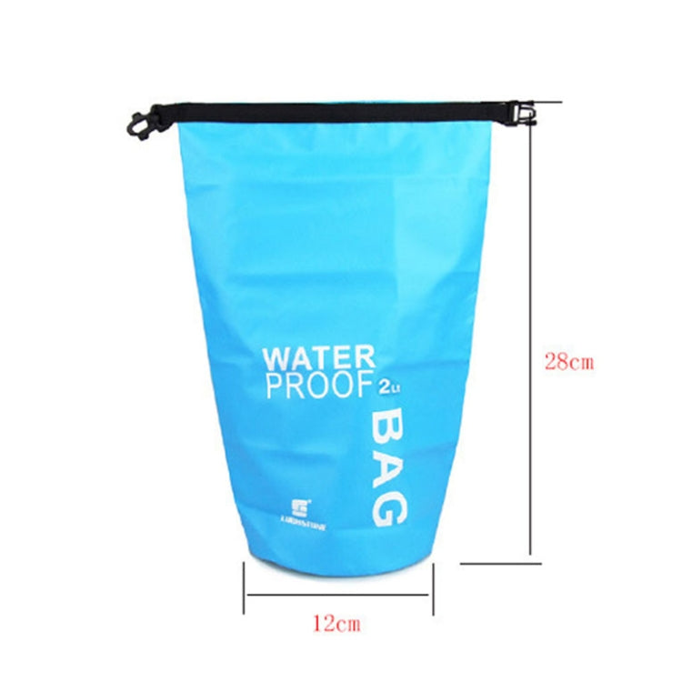 LUCKSTONE 2L Borsa da nuoto impermeabile antigraffio per esterni resistente all'usura, 2L