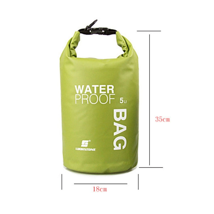 LUCKSTONE 5L Borsa da nuoto impermeabile antigraffio per esterni, 5L