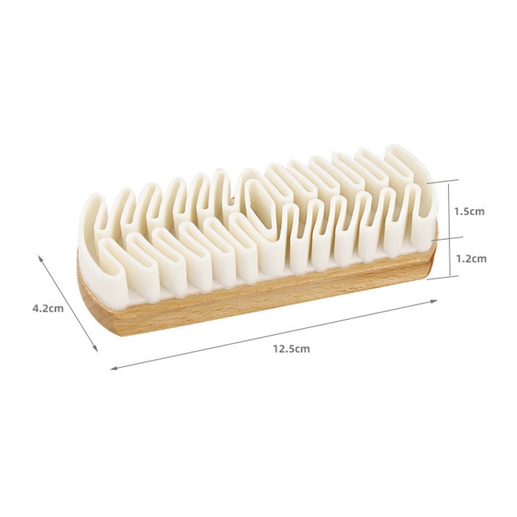 2 pennelli per colla in pelle nabuk scamosciata, Glue Brush