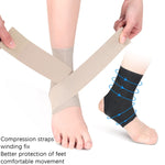 Tutore caviglia sportivo a compressione con antiscivolo M-L-XL