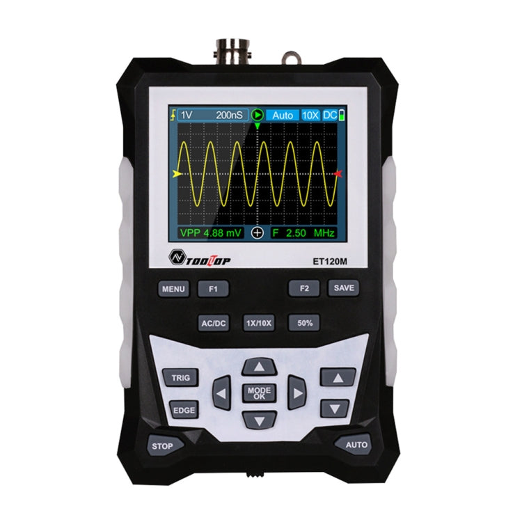 ET120M Oscilloscopio digitale a simulazione di colore da 120 MHz