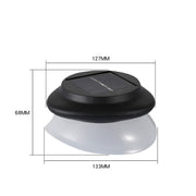 Lampada solare da parete per esterni 14cm IP55