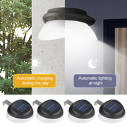 Lampada solare da parete per esterni 14cm IP55